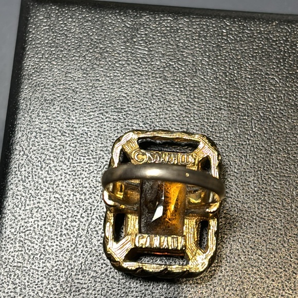 Vintage ‘Wild Honey’ Sarah Coventry ring - Picture 3 of 4